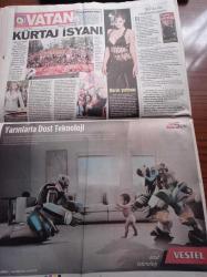 Vatan Gazetesi - 26 Ekim 2009 - Gelenek Bozulmadı Fenerbahçe 10. Sezonda Galatasaray'ı Kadıköy'den Eli Boş Gönderdi - İrtica Belgesi Tartışması - Eren Talu Defne Samyeli'ye Hem İftira Atıyor Hem Tehdit Ediyor - Genelkurmay'ın Cevap Aradığı 5 Soru - Albay Dursun Çiçek - Domuz Gribinde Yoğun Vaka Sürecine Girdik - Recep Tayyip Erdoğan Pakistan Başbakanı Gilani'ye İmam Hatip'i Anlattı