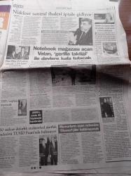 Vatan Gazetesi - 17 Kasım 2009 - Galatasaraylıları Kızdıran Kadın Demet Karabulut - Cem Uzan Alara Beni Aldattı - Recep Tayyip Erdoğan Benim Telefonlarımı Dinleyenler Ortaya Çıkacak - Domuz Gribi Aşısında Kafalar Karışık İlgi Yok - Ünlü Ressam Burhan Doğançay'ın 15 Bin Dolara Sattığı Tablo 1.5 Milyon Dolar Oldu - CHP'de Altan Öymen İstifa Etsin Krizi