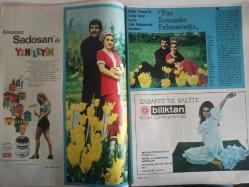 Ses Dergisi - 22 Mayıs 1971 - Sayı:21 - Türkan Şoray -Yılmaz Güney - Münevver Yılmazcan - Hülya Göçmenoğlu - Bahar Erdeniz - Vasfi Rıza Zobu - Asuman Tuğberk - Aydan Adan - Halit Kıvanç - Haldun Taner - Nur Alpan - Semra Karaca - Ceyda Karahan - Tuna Kargılı - Gül Dinçer - Nur Alpan - Verda Erman - Ali MacGraw - Ryan O'Neal - Hülya Darcan - Tanju Korel - Ömer Şerif - Catherine Deneuve - Juliette Greco - Zeki Müren - Yalçın Say - Salih Dizer - Dean Martin - Erol Büyükburç - Oksal Pekmezoğlu - Arzu Okay - Uğur Güçlü - Şule Özgür - Nigar Uluerer - Fatoş Güney - Mick Jagger - Natalie Delon - Roger Vadim - Barış Manço - Fuat Güner - Aziz Ahmet - Elvis Presley - Lux Sabun Reklamı - Omo Deterjan Reklamı - Orhon Arıburnu - James Cagney - Dorothy Lamour - Ali Taygun - Meral Taygun - Fatma Karanfil Posteri - Tam Takım Dergi
