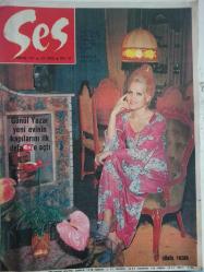 Ses Dergisi - 21 Ağustos 1971- Sayı:34 - Gönül Yazar - Murat Köseoğlu - Hürrem Erman - Ümit Utku - Talat Halman - İrfan Ünal - Hulki Saner - Erman Şener - Ajda Pekkan - Hülya Koçyiğit - Filiz Akın - Murat Soydan - Yılmaz Güney - Ayhan Işık - Cüneyt Arkın - Yılmaz Köksal - Ekrem Bora - Esen Püsküllü - Öztürk Serengil - İzzet Günay - Sadri Alışık - Çolpan İlhan - Sharon Tate - Esin Afşar - Fikret Kızılok - Füsun Önal - Adriano Celentano - Cem Karaca - Ünal Büyükgönenç - Saide Ersoy - Yıldıray Çınar - Fatma Girik - Judy Jones - Adnan Şenses - Selma Güneri - Orhan Gencebay - Engin Çağlar - Arzu Okay - Münir Özkul - Gönül Yazar - Osman Zıt - İsmail Dümbüllü - Halit Akçatepe - Zeynep Değirmencioğlu - Nihat Ecer - Zeki Müren - Selpak Tuvalet Kağıdı Reklamı - Yapı ve Kredi Bankası Reklamı - Figen Say - Çetin İnöntepe - İrfan Esentaş - George Hamilton - Kırkpınar Traş Losyonu Reklamı - Tam Takım Dergi