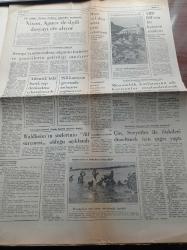 Yeni Ortam Gazetesi - 2 Eylül 1973 - Ankara Ticaret Odası Sandığa Davet Kampanyası Açıyor - Maden İş Sendikası Ereğli Demir Çelik Grevinin Başlangıç Tarihini Öne Aldı - Mustafa Ekmekçi - Bülent Ecevit Ne Düşünüyor - 12 Mart Sonrasının Dış Ekonomik İlişkiler Bakanı Özer Derbil - Hükümet Seçimin Sıkıyönetimsiz Olmasını İstiyor - Osman Bölükbaşı