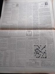 Yeni Ortam Gazetesi - 23 Aralık 1973 - Devlet Tiyatrosu Unesco Haftasına Kahvede Şenlik Var İle Katılacak - Fenerbahçe Göztepe'yi Yendi - Mersin İdmanyurdu Galatasaray - Sabahattin Ali Üzerine Notlar - Henry Kissinger Her Yerde O Var - Siyasi Kulislerde Bülent Ecevit'e Yeniden Görev Verileceği Söyleniyor - Başbakan Naim Talu - Mümtaz Soysal Dün 5. Kez Yargılandı - Enerji Darlığından TV Yayınları Yarım Saat Geç Başlayacak