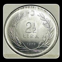 1978 - 2,5 LİRA  “ÇİL+” (TCM78) “T.C Düz”