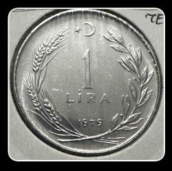 1979 Yılı 1 LİRA (ÇİL) TCM79 “T.C Ters”