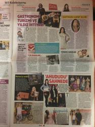 Milliyet Cadde Gazetesi , 10 Şubat 2017 , Gastronomi Turizmi , Burak Özçivit Fahriye Evcen , Gökçe Bahadır , Nefise Karatay , Mehmet Ali Erbil , Özge Borak , Seda Sayan , Cemil İpekçi , Mustafa Sandal , Sezen Aksu , Paris Hilton , Adriana Lima , Taylor Swift , Rihanna ,Sunay Akın , İlhan Şeşen