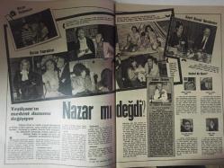 Ses Dergisi - 6 Nisan 1974 - Sayı:15 - Necla Nazır - Türkan Şoray - Yasin Özdenak - Şükran Güngör - Yıldız Kenter - Zeki Müren - Gönül Yazar - Behzat Şenyıldız - Filiz Akın - Hülya Koçyiğit - Fatma Girik - Faruk Bayülkem - Osman Öztürk - Cemal Çalışır - Bahattin Özyurt - Sezil Ekin - Füsun Özben - Neslihan Yargıcı - Aydan Adan - Neslihan Danışman - İnci Günay - Raquel Welch - Donald Sutherland - Yasin Özdenak - Hüsam Çelebi - Rauf Ulukurt - Fikret Hakan - Müjdat Gezen - Yalçın Gülhan - Mobil Motor Yağı - Edip Akbayram - Nilüfer - David Bowie - Ajda PEkkan - Cem Karaca - Marion Maerz - Muazzez Abacı - Taner Şener - Zeki Müren - Esin Engin - Ankara Gazoz Reklamı - Aytaç Arman - Vural Cantürk - Nurhan Damcıoğlu - Sophia Loren - Nilüfer Koçyiğit - Yapı ve Kredi Bankası Reklamı - Tam Takım Dergi