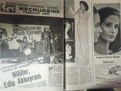 Ses Dergisi - 6 Nisan 1974 - Sayı:15 - Necla Nazır - Türkan Şoray - Yasin Özdenak - Şükran Güngör - Yıldız Kenter - Zeki Müren - Gönül Yazar - Behzat Şenyıldız - Filiz Akın - Hülya Koçyiğit - Fatma Girik - Faruk Bayülkem - Osman Öztürk - Cemal Çalışır - Bahattin Özyurt - Sezil Ekin - Füsun Özben - Neslihan Yargıcı - Aydan Adan - Neslihan Danışman - İnci Günay - Raquel Welch - Donald Sutherland - Yasin Özdenak - Hüsam Çelebi - Rauf Ulukurt - Fikret Hakan - Müjdat Gezen - Yalçın Gülhan - Mobil Motor Yağı - Edip Akbayram - Nilüfer - David Bowie - Ajda PEkkan - Cem Karaca - Marion Maerz - Muazzez Abacı - Taner Şener - Zeki Müren - Esin Engin - Ankara Gazoz Reklamı - Aytaç Arman - Vural Cantürk - Nurhan Damcıoğlu - Sophia Loren - Nilüfer Koçyiğit - Yapı ve Kredi Bankası Reklamı - Tam Takım Dergi