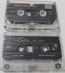 BALKAN MESSENGERS-REHA AŞK ÇİÇEĞİM KASETLERİDİR NOSTALJİ ORİJİNAL 2 ADET KASET BİRİSİ FOTOĞRAFSIZ NADİRDİRLER