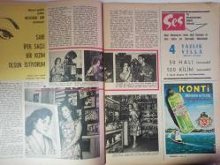 Ses Dergisi - 18 Ağustos 1962 - Sayı:39 - Birsen Altınok - Engin Dirikal - Scavran Luigi - Peri Han - Palette Şampuan Reklamı - Şevket Rado - Muhterem Nur - Işın Kaan - Konti Kolonya Reklamı - Aytaç Yörükaslan - Lady Macbeth - Turan Seyfioğlu - Montgomery Cilft - Claudette Colbert - Joan Collins - Ronald Colman - Perry Ronald Como - Frank Sinatra - Zeki Müren - Doris Day - Guiseppe Di Stefano - Christine Kaufmann - Ava Gardner - Liz Taylor - Brigitte Bardot - Rosanna Schiaffino - Kim Novak - Jeanne Moreau - Anita Ekberg - Juliette Greco - Anna Kashfi - Bobby Darin - Ulvi Uraz - Suphi Kaner - Fatma Girik - Süleyman Çelebi - Fikret Hakan - Birsen Menekşeli - Leslie Caron - Salih Tozan - Doris Day - Cary Grant - Samine Tozan - Evrim Fer - Çetin Karamanbey - Elia Kazan - Shelley Winters - Stewart Granger - Gina Lollobrigida - Orhan Günşiray - Glenn Ford fotoğraf ve haberi - Tam Takım Dergi