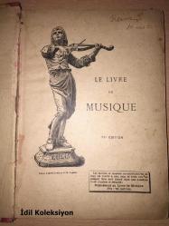 Le Livre de Musique - Claude Auge - Librairie Larousse - Fransızca Kitap (Müzik Kitabı) Hafif Yıpranmaları Mevcut