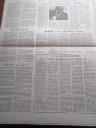 Yeni Ortam Gazetesi - 7 Mart 1973 -  Kemal Bisalman - Emil Galip Sandalcı - Tektaş Ağaoğlu - Oya Baydar - Pakize Kutlu - İlhami Soysal - Mustafa Ekmekçi - Bülent Ecevit Faruk Gürler'in Cumhurbaşkanlığı Konusunu Kritik Olarak Niteledi - Kara Eylül Gerillaları Suudi Arabistan Elçiliğini Bastı - Türkiye'de İlk Kez Görülüyor Bir Gün İçin 2 Devlet Başkanımız Olacak - Figaro'nun Düğünü 17 Mart'ta Başlıyor