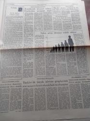 Yeni Ortam Gazetesi - 7 Mart 1973 -  Kemal Bisalman - Emil Galip Sandalcı - Tektaş Ağaoğlu - Oya Baydar - Pakize Kutlu - İlhami Soysal - Mustafa Ekmekçi - Bülent Ecevit Faruk Gürler'in Cumhurbaşkanlığı Konusunu Kritik Olarak Niteledi - Kara Eylül Gerillaları Suudi Arabistan Elçiliğini Bastı - Türkiye'de İlk Kez Görülüyor Bir Gün İçin 2 Devlet Başkanımız Olacak - Figaro'nun Düğünü 17 Mart'ta Başlıyor
