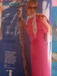 Burda Kadın Moda Dergi haziran 2001 çocuk kıyafetleri,Etekler,ceketler pantolonlar elbiser patronları anlatımı içindedir