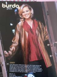 Burda Kadın Moda Dergi haziran 2001 çocuk kıyafetleri,Etekler,ceketler pantolonlar elbiser patronları anlatımı içindedir