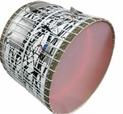 Eker percussıon rgb ışıklı kumandalı asma davul özel üretim