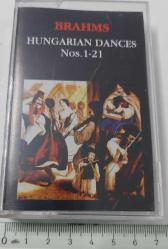 BRAHMS'IN HUNGARIAN DANCES NOS.1-21 İSİMLİ KASETİ NOSTALJİ ORİJİNAL FOTOĞRAFLARI İLE MUHTEŞEM NADİRDİR