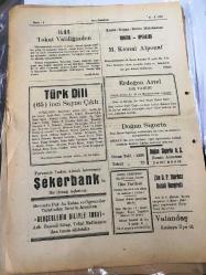 TOKAT  GENÇ DEMOKRAT -GÜNLÜK SİYASİ  GAZETE -YEREL TAŞRA BASINI -21 ŞUBAT 1957- Yıl :3  -Sayı 434- Yaygara -Tanınımış bir Amerikan  iş adamının beyanatı  -Türkiye de büyük iş  imkanı mevcuttur- Artova sağlık  merkezi - Pazar Belediye Seçimi- İlan Tokat Valiliğinden -Türk Dili (65) inci  Sayısı Çıktı -Kulak -Boğaz -Burun -Mütehassısı- Doktor -OPERATÖR -M. Kemal ALPONAT- Erdoğan ARIEL  -DİŞ TABİBİ -Zile D.P  Merkez  Bucak Kongresi -