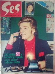 Ses Dergisi - 18 Ocak 1969 -Sayı:4 - Zeki Müren - Ajda Pekkan - Türkan Şoray - Ekrem Bora - Nazan Şoray - Tugay Toksöz - Gülgün Erdem - Can Kayabal - Şerif Yüzbaşıoğlu - Fahrettin Aslan - Öztürk Serengil - Yılmaz Güney - Turgut Demirağ - Nebahat Çehre - Suzy Kendall - Katharine Hepburn - Natalie Wood - Julie Christie - Jeanne Moreau - Ava Gardner - Kim Novak - Mia Farrow - Tony Curtis - Sara Korle - Christine Kaufman - Leslie Allen - Sylva Koscina - Steve Mc Queen - Zeynep Aksu - Doğan Onat - Nevin Pere - Akile Artun - Suna Artun - Boby Solo - Massiel - Johnny Hallyday - Little Tony - Rocky Roberts - İva Zannicchi - Françoise Hardy - Paul Newman - Altan Erbulak - Sema Özcan - Sabahat Duru - Ralph Gary - Perihan Altındağ - Neriman Altındağ - Suzan Avcı - Lee Marvin - Genco Erkal - Sefer Ecer - Russ Tamblyn fotoğraf ve haberi - Tam Takım Dergi
