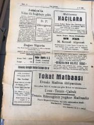 TOKAT  GENÇ DEMOKRAT -GÜNLÜK SİYASİ  GAZETE -YEREL TAŞRA BASINI- 6 Haziran 1957-YIL :3 -Sayı 517-  Bahar ve Havası -Polonya 'da Kominizm Zayıflıyor -  Cezayir ' de Büyük Bir Katliam Hareketi - Bir adam karısını ve çocuğunu  öldürdü-  Antalya ' da yılın ilk buğdayı çıktı - D.P  il kongresi -Kulak- burun - boğaz  mütehassısı- Doktor - Operatör  M. KEMAL  ALPONAT -Gerçeklerin diliyle  Tokat-
