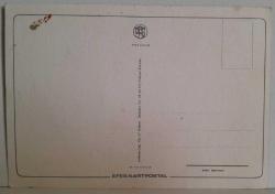 KARLI DAĞLAR ORMAN VE GÖL SONBAHAR RESMİ,ARKASINA YAZILMAMIŞ,RENKLİ, 11 X 15 CM EBADINDA