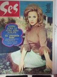 Ses Haftalık Aktüalite Sinema Tiyatro Müzik ve Gençlik Mecmuası Dergisi- - 27 Mart 1971 - Sayı:13 - Orta sayfa Türkan Şoray posteri-Esen Püsküllü - Ekrem Bora - Gina Lollobrigida - Türkan Şoray - Nüzhet Birsel - Necla Birsel - Birol Erdem - Burt Lancaster - Bülent Ufuk - Debbie Reynolds - George Sanders - Mia Farrow - Jane Fonda - Elke Sommer - Feridun Karakaya - Şefik Döğen - Margerata Pogonat - Gina Lollobrigida - Milko Skofic - Hülya Koçyiğit - Cüneyt Arkın - Betül Işıl - Münir Özkul - Öztürk Serengil - Selma Güneri - Çetin İnöntepe - Rüştü Asyalı - Mustafa Kafalı - Necati Karakaya - Eşref Şefik - Necati Karakaya - Çetin Esen Kaftan - Ahmet Berman - Türkan Şoray - Figen Han - Aynur Aydan - Gülgün Erdem - Feri Cansel - Fatma Girik - Seher Şeniz - Melek Görgün - Şefik Uyguner - Haldun Dormen - Deniz Uyguner - Rezzan Abidinoğlu - Pe Re Ja Krem Reklamı - Dergi Tam Değildir Sadece 20 Sayfası Mevcuttur