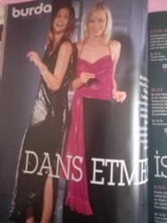 Burda Kadın Moda Dergi ocak 2001 ceketler,mantolar,elbiseler,bebek kıyafetleri patronları vardir