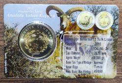 2015 ANADOLU KOYUNU DARPHANE HATIRA PARASI..