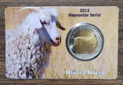 2015 ANKARA KEÇİSİ DARPHANE HATIRA PARASI..