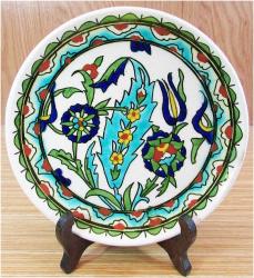 EsKi KÜTAHYA ÇİNİ DUVAR TABAĞI.......17cm