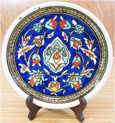 EsKi KÜTAHYA ÇİNİ DUVAR TABAĞI.......17,5cm