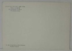 GUSTAV KLIMT TARAFINDAN ÇİZİLEN ÇIPLAK KADIN RESMİ KARTPOSTALI,ARKASINA YAZILMAMIŞ,RENKLİ, 11 X 15 CM EBADINDA