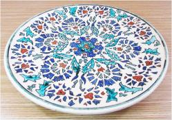 EsKi KÜTAHYA ÇİNİ DUVAR TABAĞI.......22,5cm