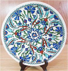 EsKi KÜTAHYA ÇİNİ DUVAR TABAĞI.......22cm