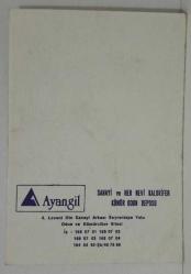 TÜRKİYE'DEN BİR SOKAK ARASI RESMİ KARTPOSTALI,ARKASINA YAZILMAMIŞ,RENKLİ, 11 X 15 CM EBADINDA