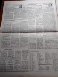 Yeni Ortam Gazetesi - 21 Ekim 1972 - Tektaş Ağaoğlu - Emil Galip Sandalcı - Haluk Tansuğ - Kemal Bisalman - Aziz Nesin Hayat Hikayesi - Orhan Kemal'in İkbal Kahvesi - Nurer Uğurlu - Soprano Neşe Pars Üsküp'e Gidiyor - 935 Gram Esrarla Yakalanan Amerikalı Er Tevkif Edildi - TÖS'lü Sanıklar Hakime Açıkladı Mamak'daki Mahkumlar Bir Haftadır Açlık Grevi Yapıyor - İlhan Selçuk Ve İlhami Soysal Gözaltına Alındı - TKP İçin Karar 30 Kasım'da