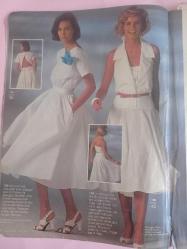 Burda Kadın Moda Dergi  temmuz 1985  Almanca turkçe açıklamalı elbiseler,ceketler,Etekler ,tençkot,çocuk giysileri,karnaval,bahriyeli takımlarpatronları vardir