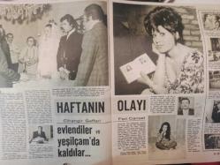 Ses Haftalık Aktüalite Sinema Tiyatro Müzik ve Gençlik Mecmuası Dergisi - 15 Mayıs 1971 - Sayı:20 - Şahap Akalın - Cüneyt Gökçer - Ayten Gökçer - Mickey Rooney - Oya Sensev - Ava Gardner - Betty Jane Rase- Esther Williams - Cihangir Gaffari - Feri Cansel - Hakkı Özgür - Alaeddin Alpar -  Fatma Girik - Yılmaz Güney - Lobi Deterjan Reklamı - Lavanta Çiçeği Deterjan Reklamı - Jerry Lewis - Zizi Jeanmaire - Ömer Şerif - Ekrem Bora - Hülya Koçyiğit - Melih Üstüngör - Zeki Müren - Marlon Brando - Belgin Doruk - Sadri Alışık - Ayhan Işık - Yılmaz Güney - Fatma Girik - Sevda Ferdağ - Filiz Akın - Hülya Koçyiğit - Ekrem Bora - İzzet Günay - Cüneyt Arkın - Kartal Tibet - Ediz Hun - Ayten Gökçer - Cüneyt Gökçer - Şahap Akalın - Ayşe İktu - Yıldırım Önal - Shirley Mac Laine - Gülay Tema - Aygaz Buzdolabı Reklamı - Tam Takım Dergi