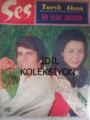 Ses Haftalık Aktüalite Sinema Tiyatro Müzik ve Gençlik Mecmuası Dergisi - 17 Temmuz 1971 - Sayı:29 - Tarık Akan - Louis Armstrong - Marcos Valle - Paula Sergio Valle - Yılmaz Köksal - Suphi Özkaya - Adnan Mersinli - Kaya Erener - Natuk Beytan - İsak Benardete - Tarık Akan - Melek Görgün - Münir Özkul - Patty  Duke - Lucille Ball - Ajda Pekkan - Ayla Algan - Zeki Alpan - Filiz Vural - Deniz Arıkut - Cüneyt Arkın - Nisa Serezli - Tolga Aşkıner - Cyrano de Bergerac- Yıldırım Gürses - Vahi Öz - Richard Burton - Peter Ustinov - Arı Fiesta Gofret Reklamı - Omo Deterjan Reklamı - Cahit Oben - Füsun Önal - Nevin Aypar - Neşe Yulaç - Donna Reed - Steve McQueen fotoğraf ve haberi - Tam Takım Dergi