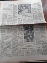 Yeni Ortam Gazetesi - 23 Ocak 1973 - Nevzat Üstün - Kemal Sülker - Emil Galip Sandalcı - Hasan İzzettin Dinamo - Murat Can -  Tiyatro Ve Pantomim Sanatçısı Taner Barlas - Bir Aşk İfadesi Aşka Elveda - THKO - Vietnam'da Barış Antlaşmasına Doğru - 1995 Yılında Kişi Başına 1500 Doların Düşeceği Hesaplandı - Avrupa Ülkeleri Profesör Nihat Erim'in İnsan Hakları Mahkemesine Adaylığını Tepkiyle Karşıladı- Kıbrıs'ta Yakında İç Savaş Çıkabilir