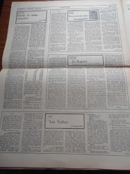 Yeni Ortam Gazetesi - 23 Ocak 1973 - Nevzat Üstün - Kemal Sülker - Emil Galip Sandalcı - Hasan İzzettin Dinamo - Murat Can -  Tiyatro Ve Pantomim Sanatçısı Taner Barlas - Bir Aşk İfadesi Aşka Elveda - THKO - Vietnam'da Barış Antlaşmasına Doğru - 1995 Yılında Kişi Başına 1500 Doların Düşeceği Hesaplandı - Avrupa Ülkeleri Profesör Nihat Erim'in İnsan Hakları Mahkemesine Adaylığını Tepkiyle Karşıladı- Kıbrıs'ta Yakında İç Savaş Çıkabilir