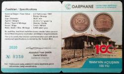 TBMM'NİN AÇILIŞININ 100. YILI HATIRA PARA SERTİFİKASI