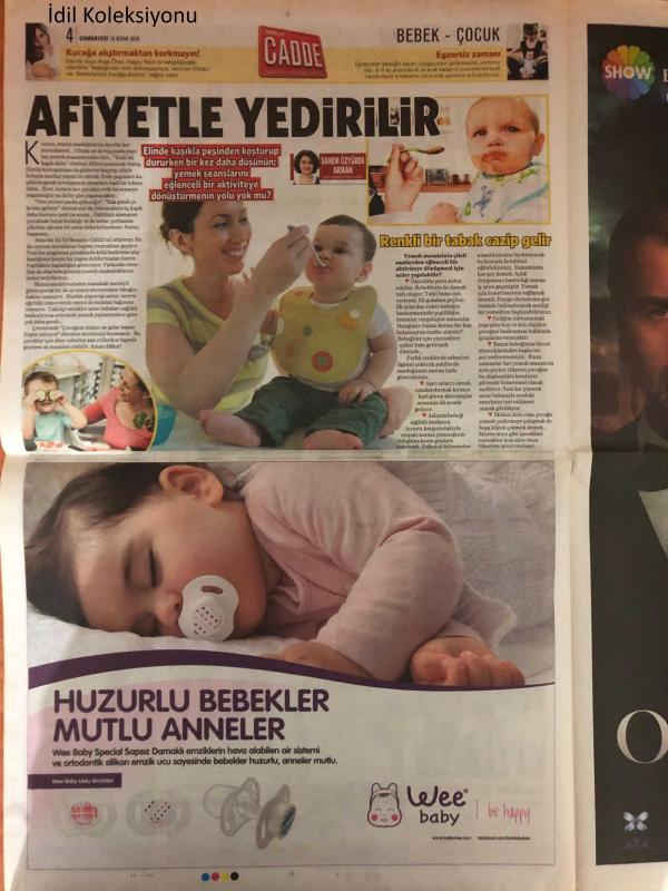 Milliyet Cadde Gazetesi 16 Nisan 2016 Ben Karagümrük Kızıyım  