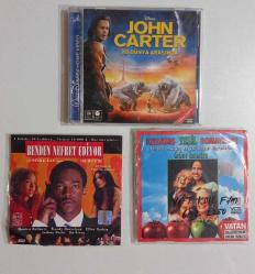 JOHN CARTER - İKİ DÜNYA ARASINDA - VCD (+ PROMOSYON FİLMLER: BENDEN NEFRET EDİYOR VCD, KIZARMIŞ YEŞİL DOMATESLER VCD)
