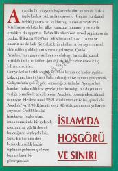 İslamda hoşgörü ve sınırı