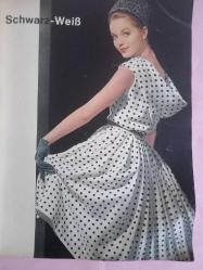 Almanca Moda Model Dergisi almanca 1960 lar elbiseler,şapkalar,Etekler,ceketler,pardösöler,