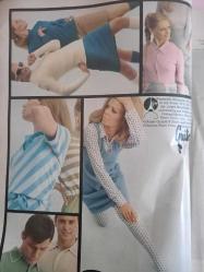 Burda Kadın Moda Model Dergi 1960 lar paltolar,Etekler,ceketler,elbiseler kış modelleri Almanca anlatimlidir patronları vardir