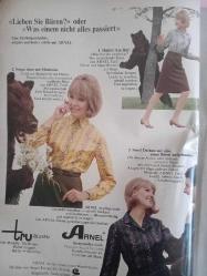Burda Kadın Moda Model Dergi 1960 lar paltolar,Etekler,ceketler,elbiseler kış modelleri Almanca anlatimlidir patronları vardir