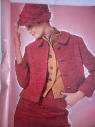 Burda Kadın Moda Model Dergi 1960 lar paltolar,Etekler,ceketler,elbiseler kış modelleri Almanca anlatimlidir patronları vardir
