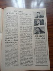 Yeni Ortam Gazetesi - 21 28 Haziran 1971 - Süleyman Demirel - Profesör Muammer Aksoy - Ortam'ın İki Yazarı Tutuklandı - Kemal Bisalman - Ferruh Bozbeyli - Ali Sirmen - McCarthyizm Ve Sorumluluk - Süleyman Demirel'in Basındaki Destekleri - Nimet Arzık - Kemal Nebioğlu - Kemal Sülker - Kemal Türkler - Anayasa Tartışması