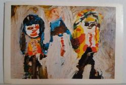 1974 ULUSLARARASI ATATÜRK ÇOCUK RESİM SERGİSİ ANDEA MOPAGA GREVE ÇOCUKLAR KARTPOSTALI,ARKASINA YAZILMAMIŞ,RENKLİ, 12 X 16 CM EBADINDA